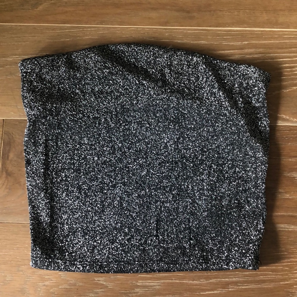 Urban Outfitters Sparkly Tube Top